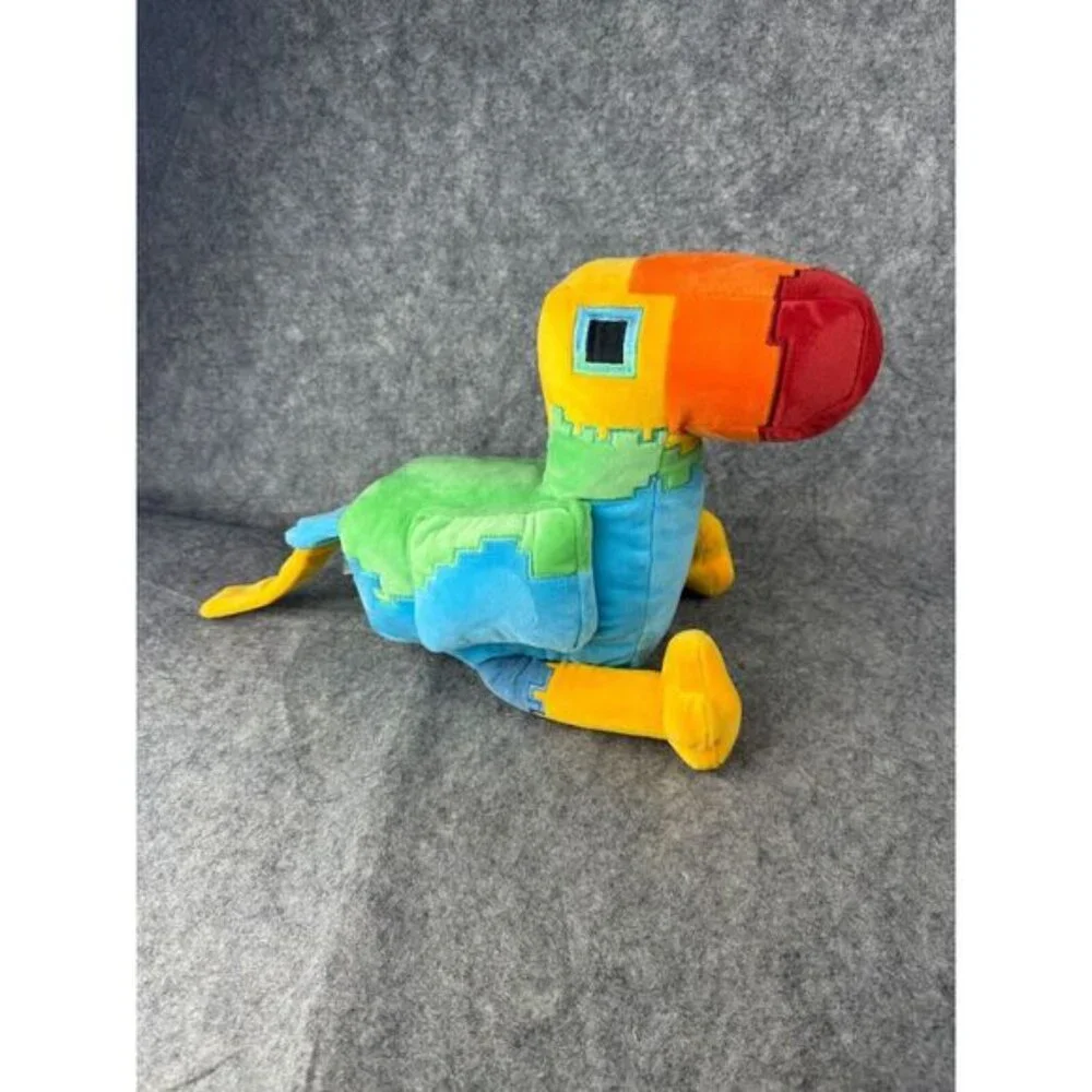 Hot Topic Pillow Buddy Minecraft Big Beak‎ Plush Parrot 13